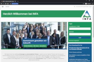 Online-Plattform schulung.infa.de
